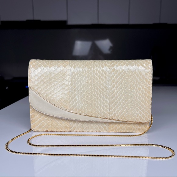 Gucci Handbags - Rare Gucci Real Snakeskin Bag